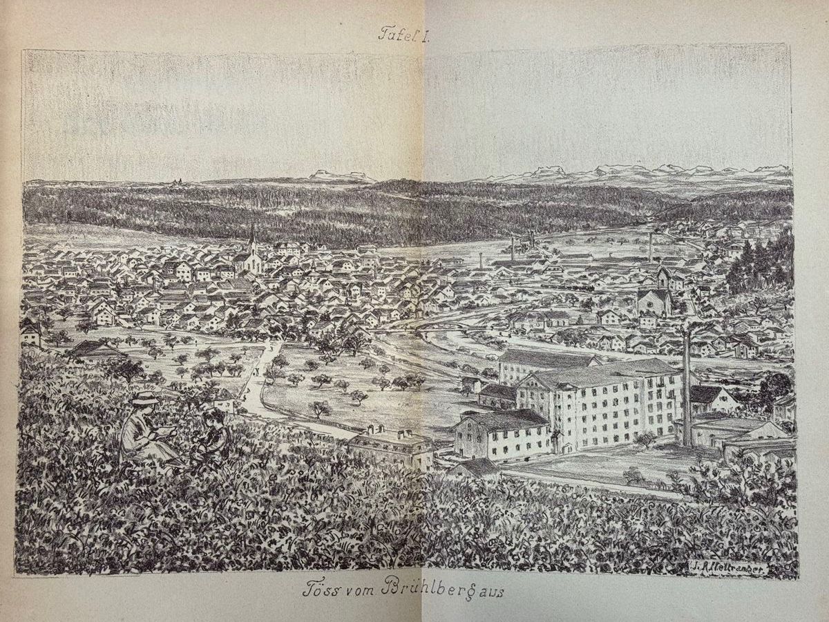 Libri: Geschichte der Gemeinde Töss. 1926 – Usato da Adliswil venduto da buch_und_kunst 1