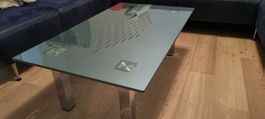 Couchtisch, Salontisch, Glastisch 120x70x40