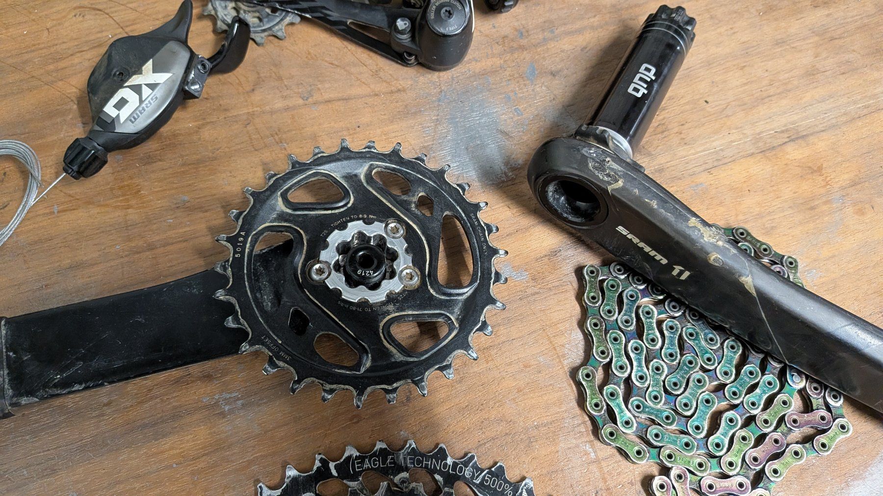 Sram Ersatzteile: SRAM X01 Eagle 12 Fach Komplettgruppe – Gebraucht aus Interlaken von Yeti_ 4