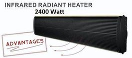 Infrarotheizung 2400Watt, Hochleistung!