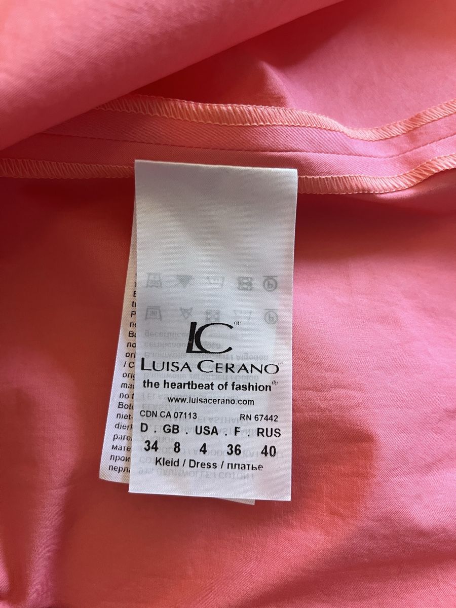 Luisa Cerano Vestiti: Pinkes Luisa Cerano Kleid – Nuovo (secondo la descrizione) da Wallisellen venduto da ann_7k5g 2