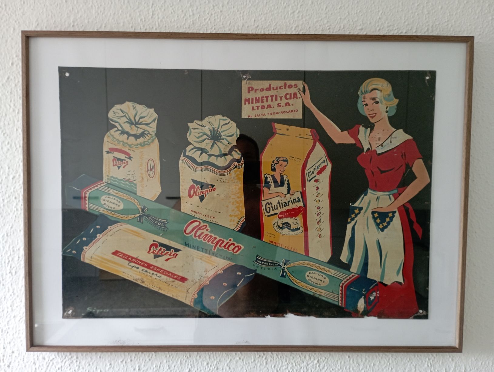 Schilder: Altes Blechschild – Gebraucht aus Affoltern am Albis von sprax