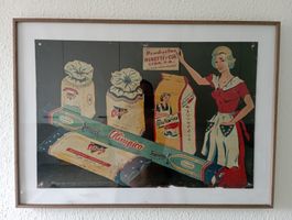 Altes Blechschild