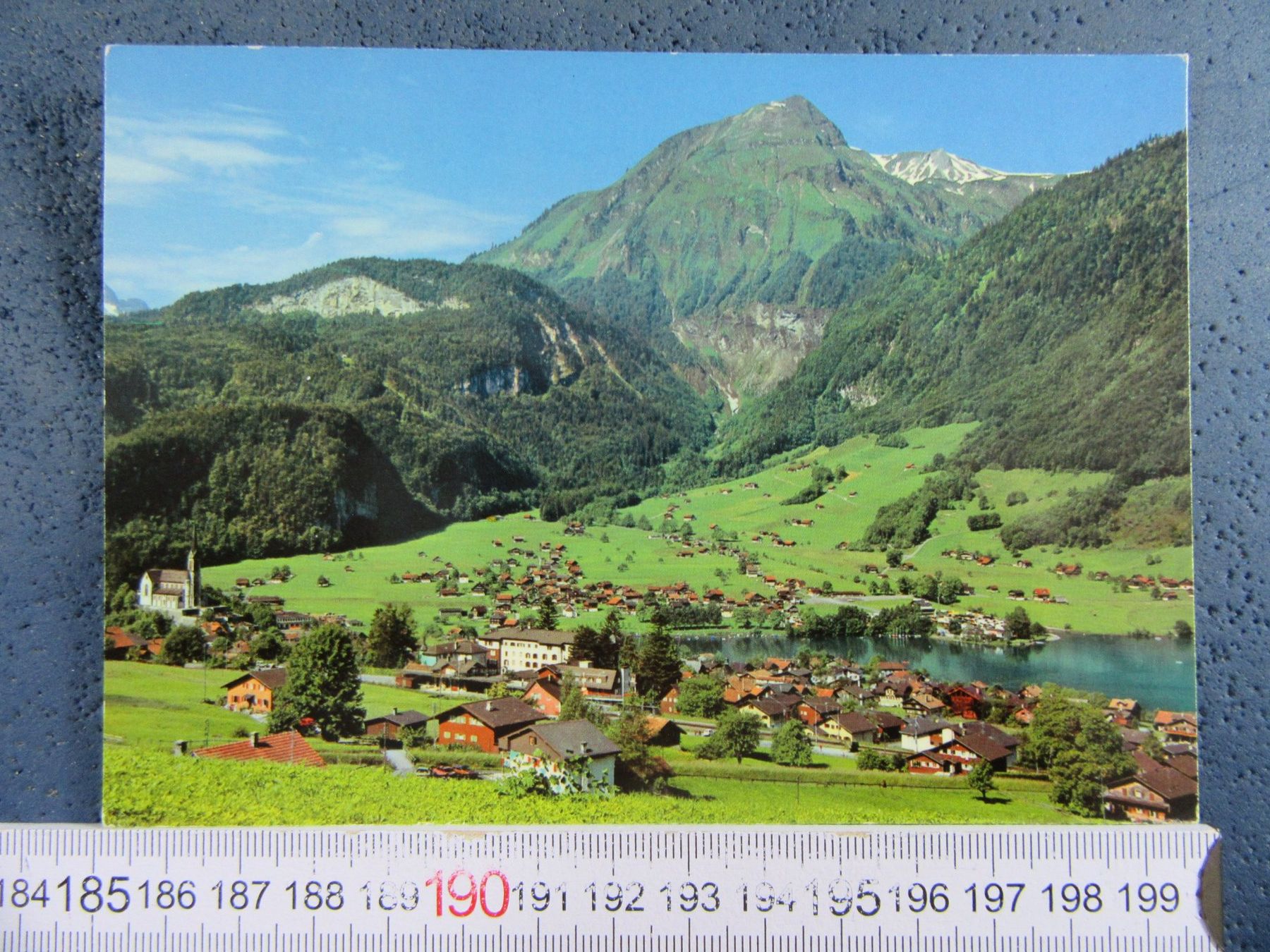 Cartoline postali: LUNGERN AM SEE WILERHORN AK ONW – Usato da Ettingen venduto da Hausi4711