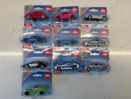 Siku lot de 10 voitures 1/55