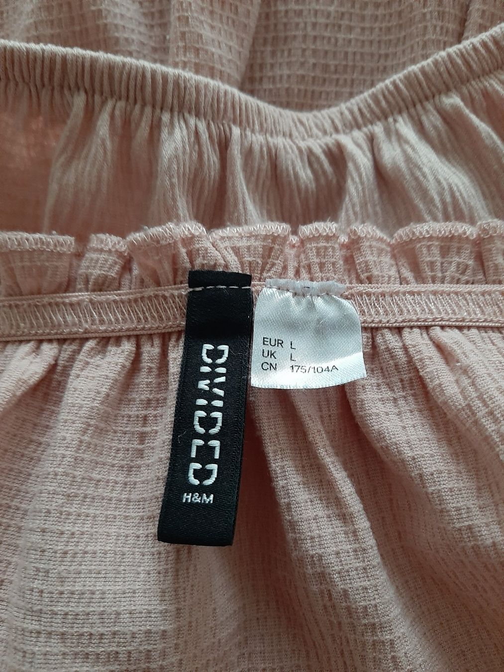 H&M Top: Sommerliches Cropped Oberteil, Gr. L rosa, – Usato da Menziken venduto da Rien1 4