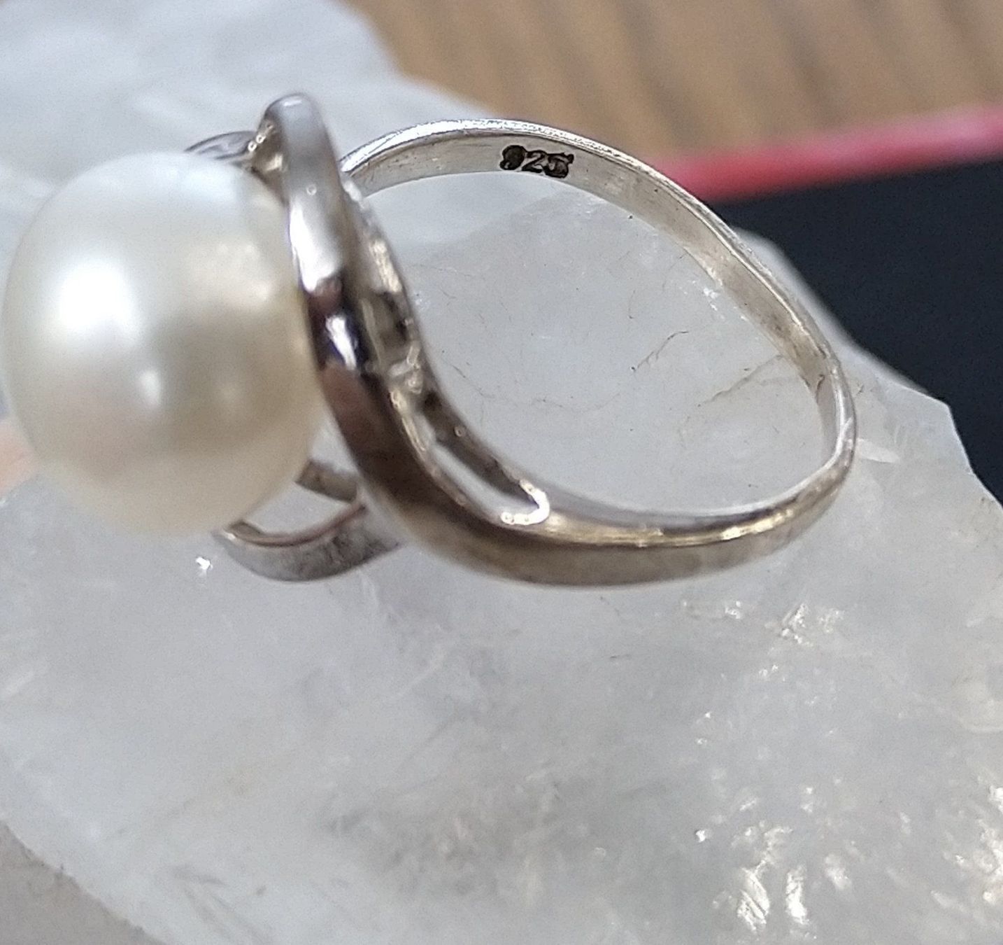 Ringe: PERLEN RING IN 925 SILBER – Gebraucht aus Romanshorn von BoutiqueA 3