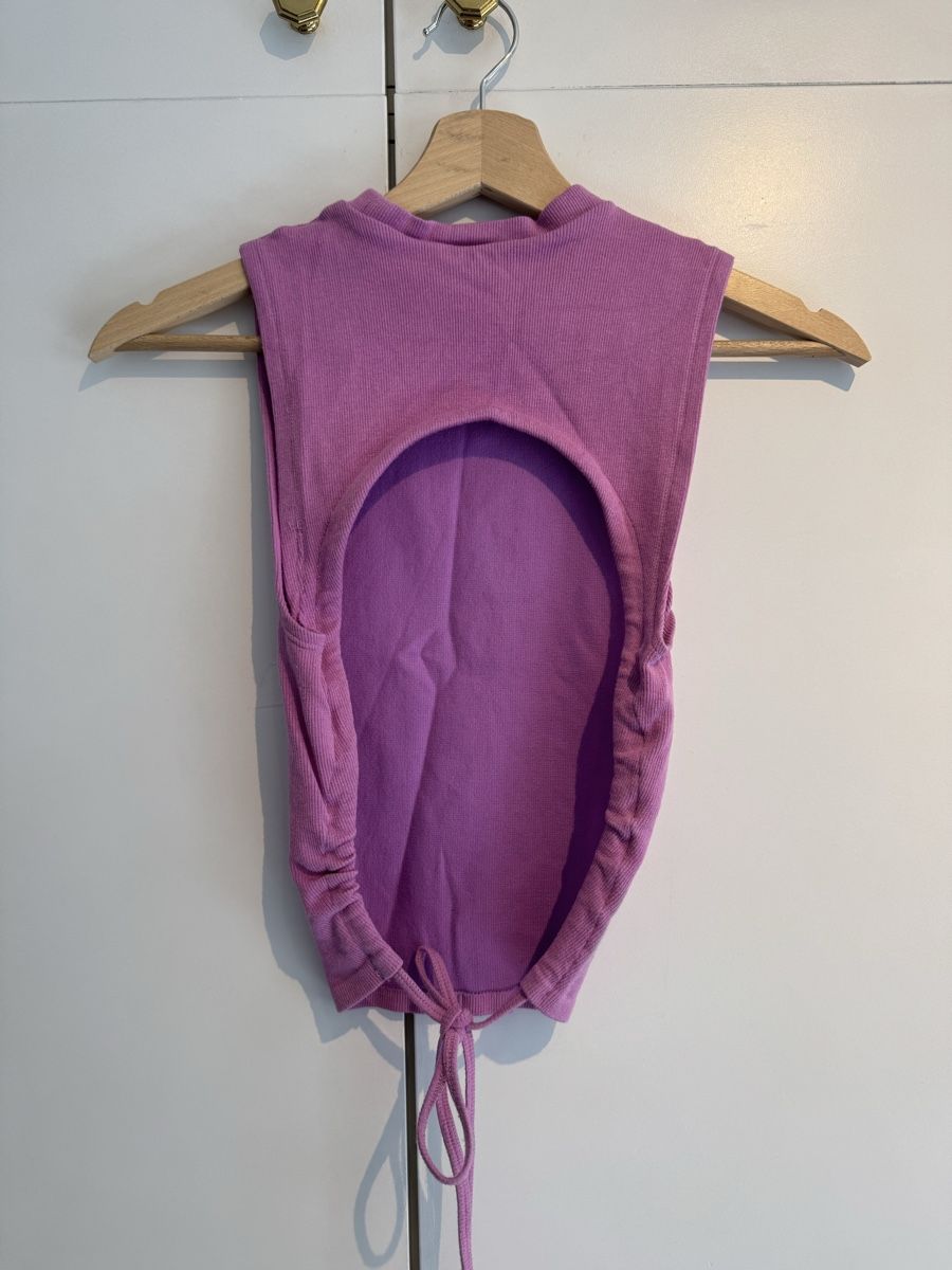 Urban Outfitters Top: Top UO rose dos nu - Taille XS/S – Usato da Genève venduto da sar_852v 2