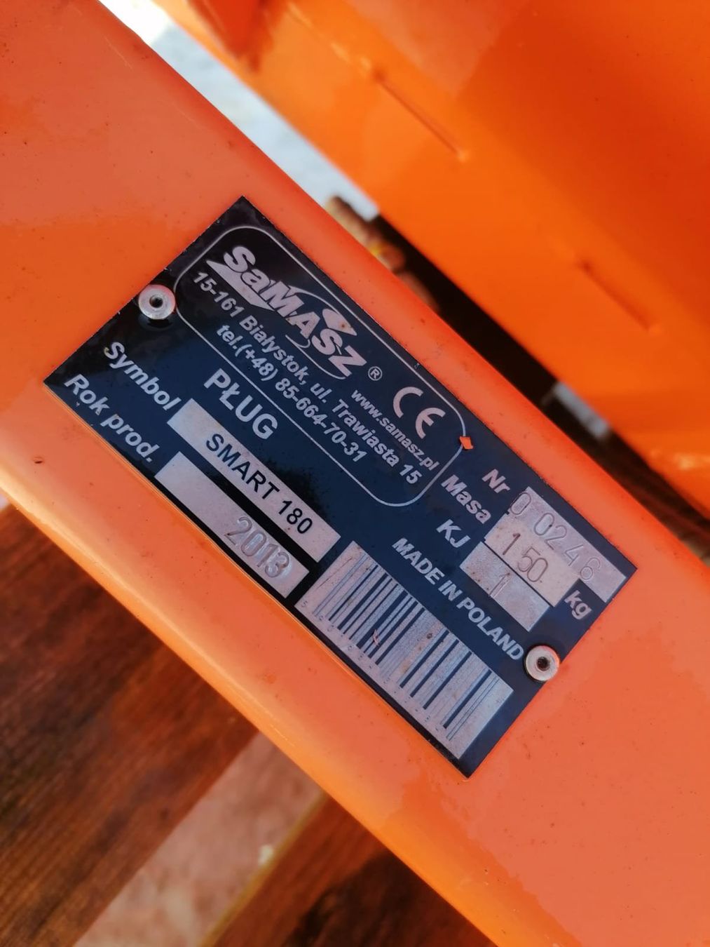 Sgombero neve: Schneepflug SAMASZ Smart 180 – Usato da Mels venduto da lad_8ctm 4