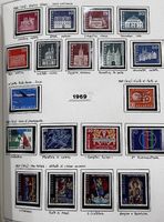 Schweiz 1968–2002 Briefmarkensammlung postfrisch im Album