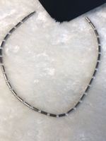 Edelstahl Collier mit Süsswasser Perlen 42.5 cm