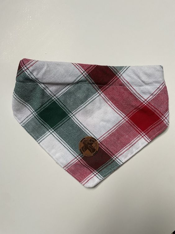 Elegant Little Tail Hundehalsband-Tuch – Weiches Baumwoll-Bandana, Verstellbar, Größen S & L