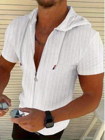 NEUES Kapuzen Shirt weiss Gr. M - 225481