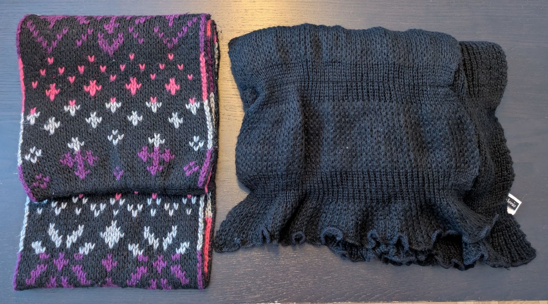 Foulard & Sciarpe: Wollschal 2er Set – Usato da Dättwil AG venduto da mangaka