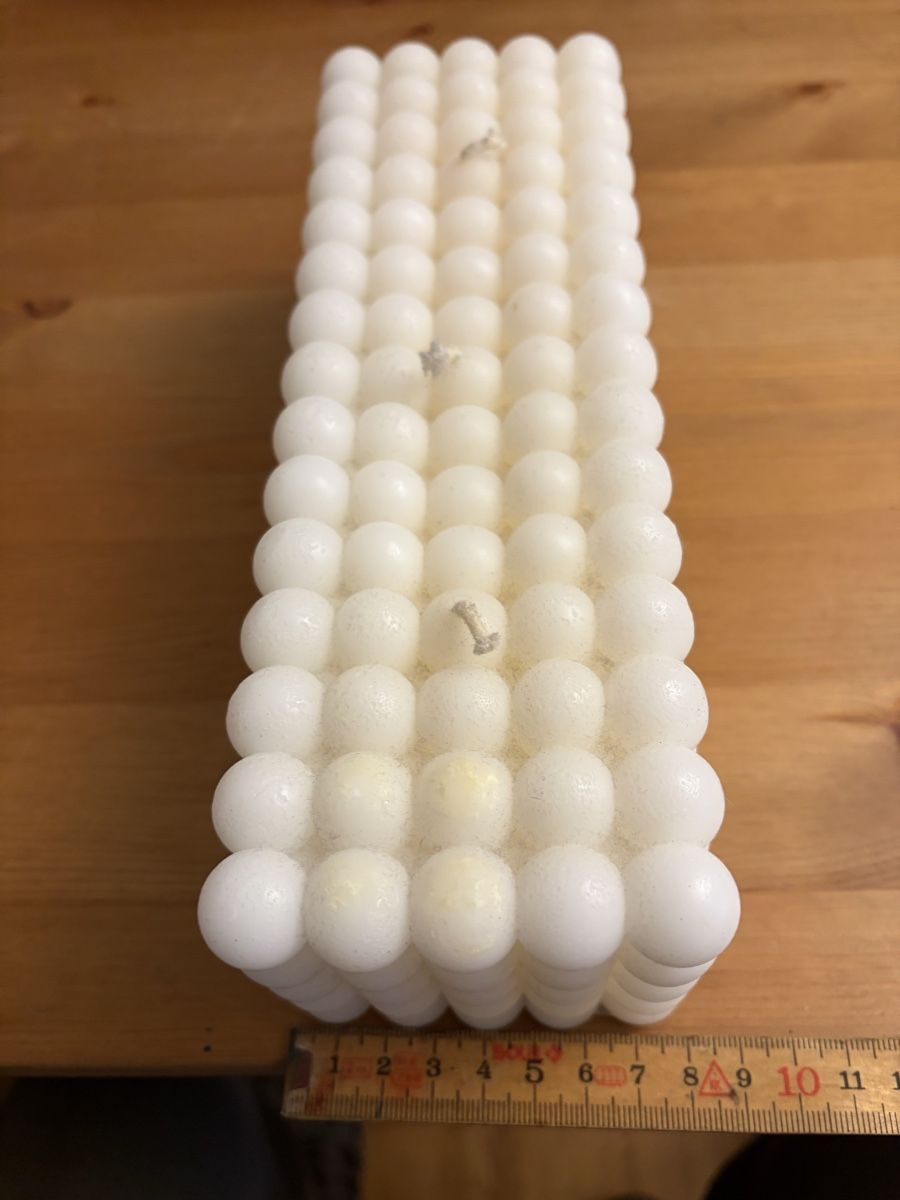 Bougies: Bubble Block Kerze  – D'occasion à Hochfelden par larson27 1