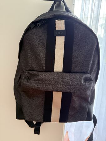 Bally Rucksack Grau/Schwarz NEU!