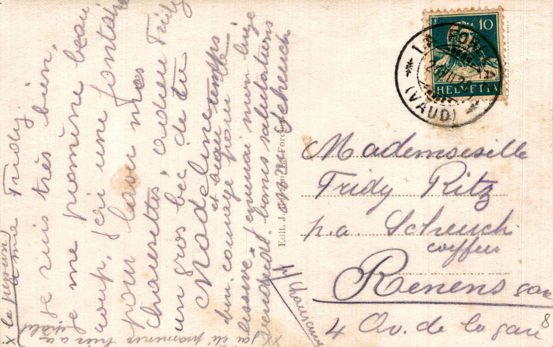 Cartes postales: La Forclaz et le Chamossaire – D'occasion à Bronschhofen par Astore 1