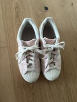 Adidas Superstar Turnschuhe Rosa Weiss Gr. 36-37 Top Zustand