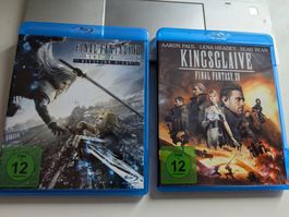 Final Fantasy VII Advent Children + Kingsglaive 2x Blu Ray