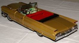 Bandai Blechauto Golden Cadillac