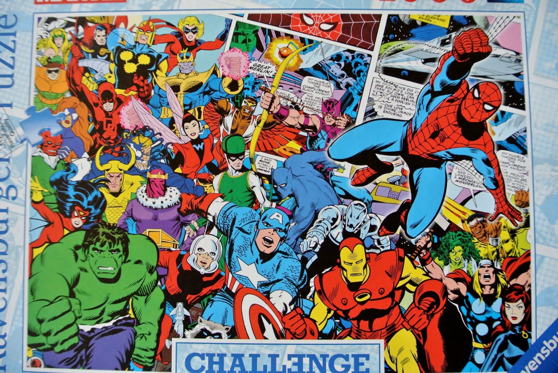 Ravensburger Puzzles: MARVEL Challenge 1000 Teile von Ravensburger #16 562 9 – Gebraucht aus Zell ZH von fossilchen 1