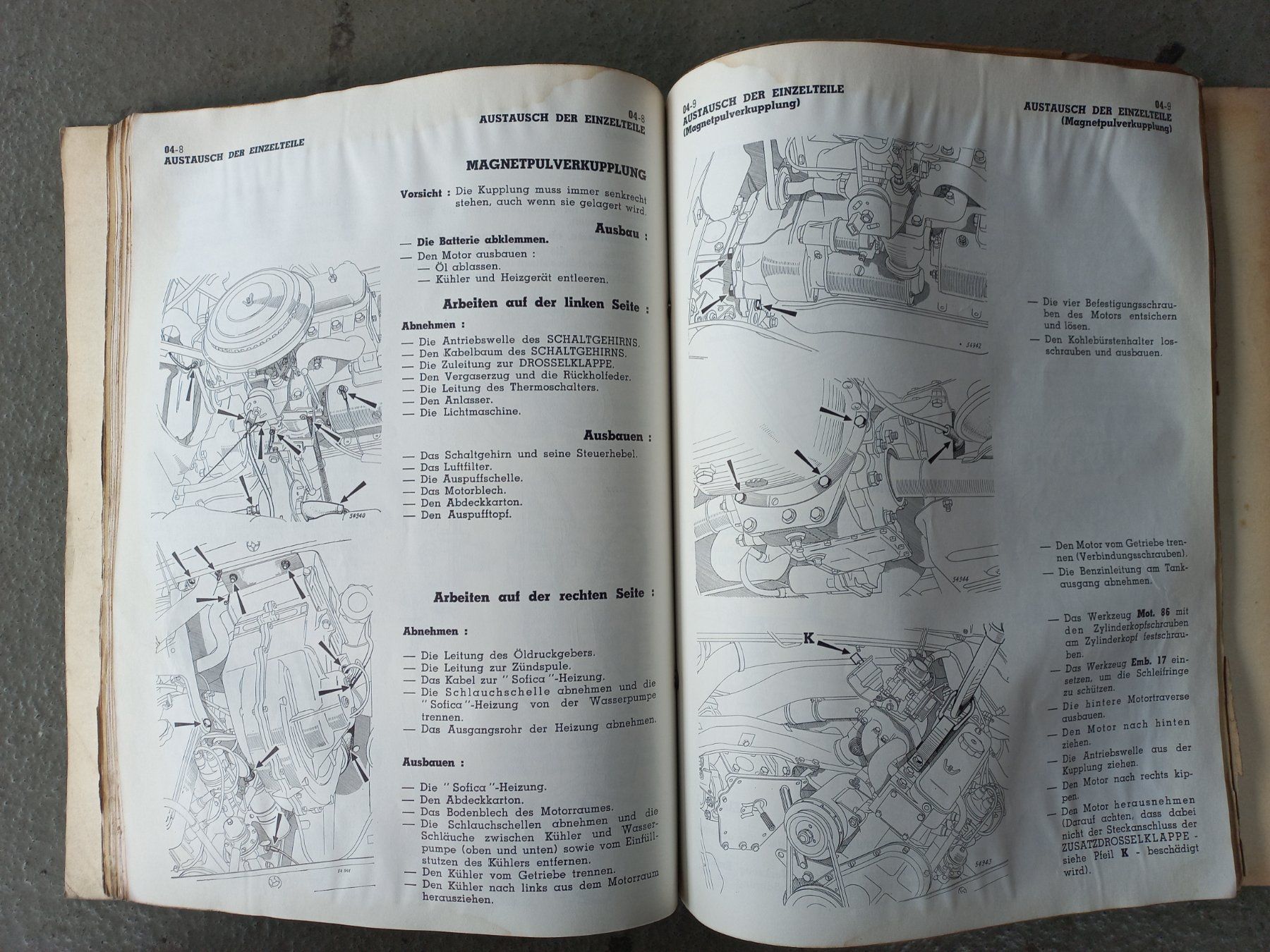 Libri: Oldtimer Renault Werkstatthandbuch M.R.63 Automatik Getriebe – Usato da CH - DULLIKEN venduto da swissclassicparts 1