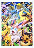 Death NYC Ed Pop Art Druck " Vuitton Eevee Heroes & Pikachu