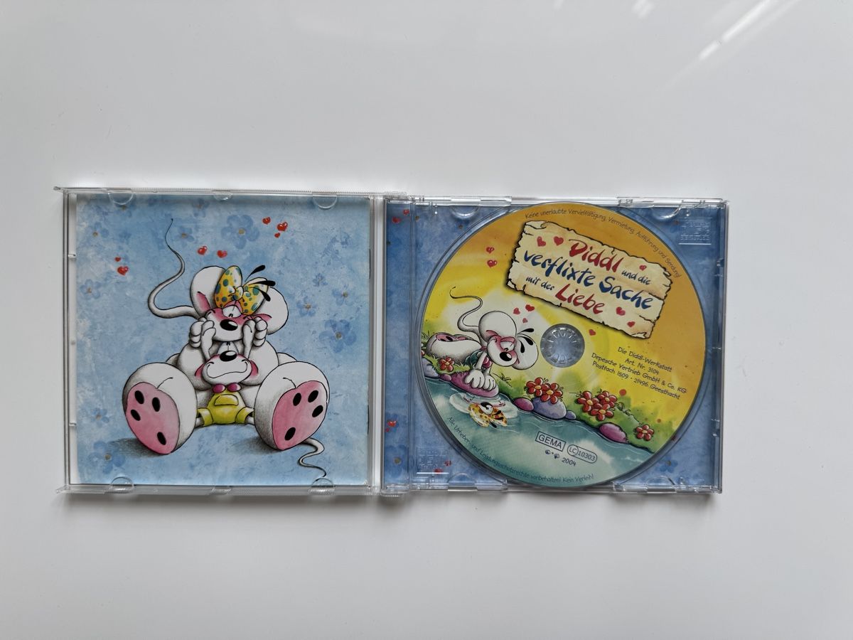 CD: Diddl CD - Die verflixt Sache mit der Liebe (2004) – Nuovo (secondo la descrizione) da Wohlen AG venduto da Thalheim12 1