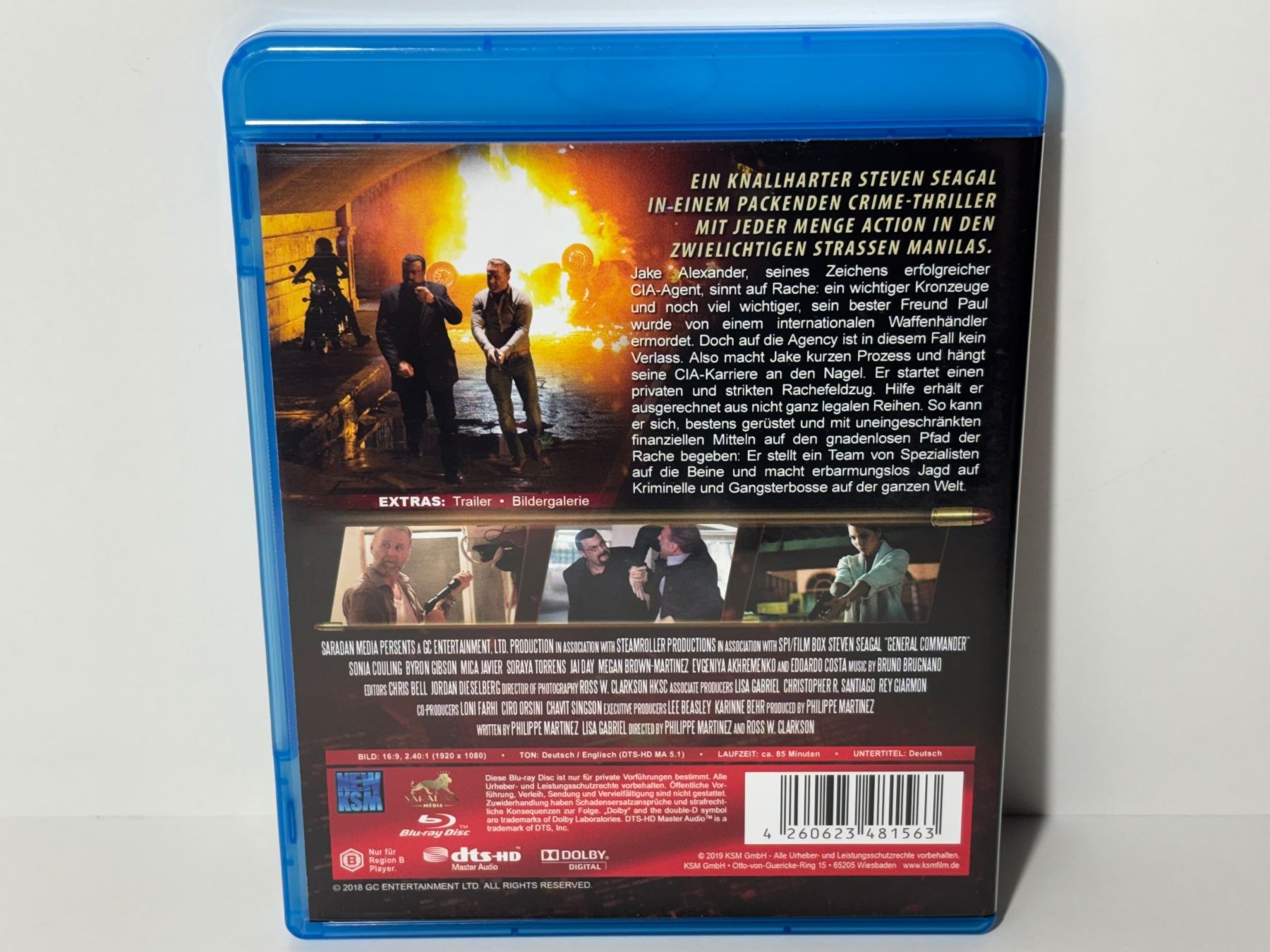 Tutti i DVDs: General Commander - Tödliches Kommando Blu Ray – Usato da Wilderswil venduto da Sstriker 1