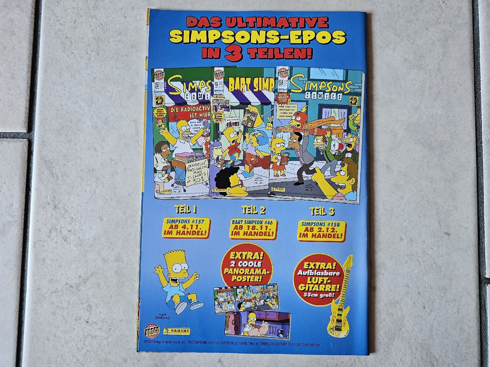 BD: Simpsons Comic  -  Heft #157 – D'occasion à Schneisingen par backstore24 1