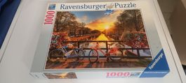 Ravensburger Puzzle 1000 Teile Amsterdam 70x50 cm .Gebraucht