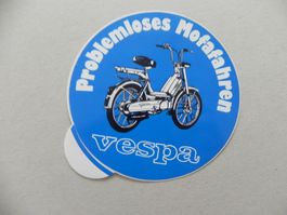 Abziehbild Kleber ca. von Jahr 1980 Mofa Vespa Motorrad
