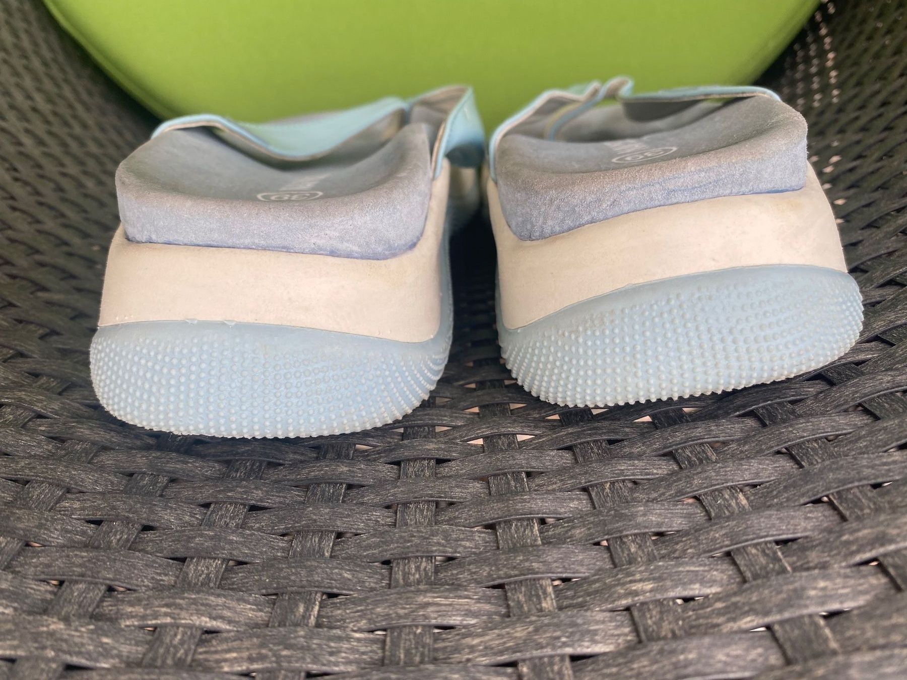 Navyboot Damenschuhe: SUMMERTIME - stilvolle/edle NAVYBOOT Flip-Flops, blau, 39 – Gebraucht aus Winkel von ferrari2022 7