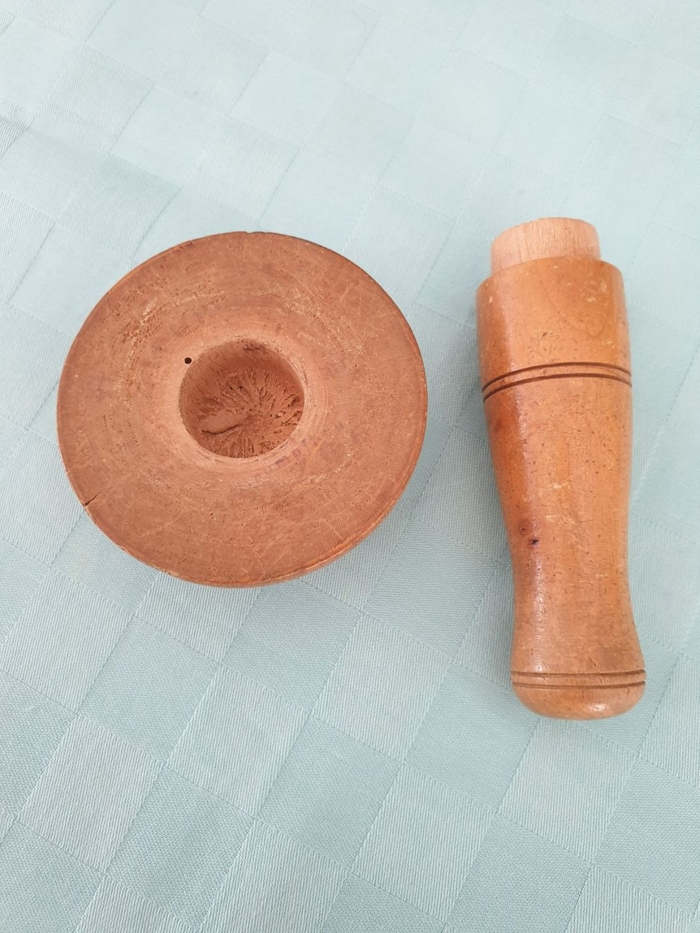 Tutte le decorazioni: Strumpfkugel Stopfei Stopfpilz alt – Usato da Mörschwil venduto da spirspi 4