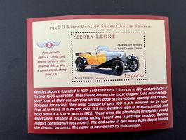 Sierra Leone Bentley Block **  Luxus (B682)