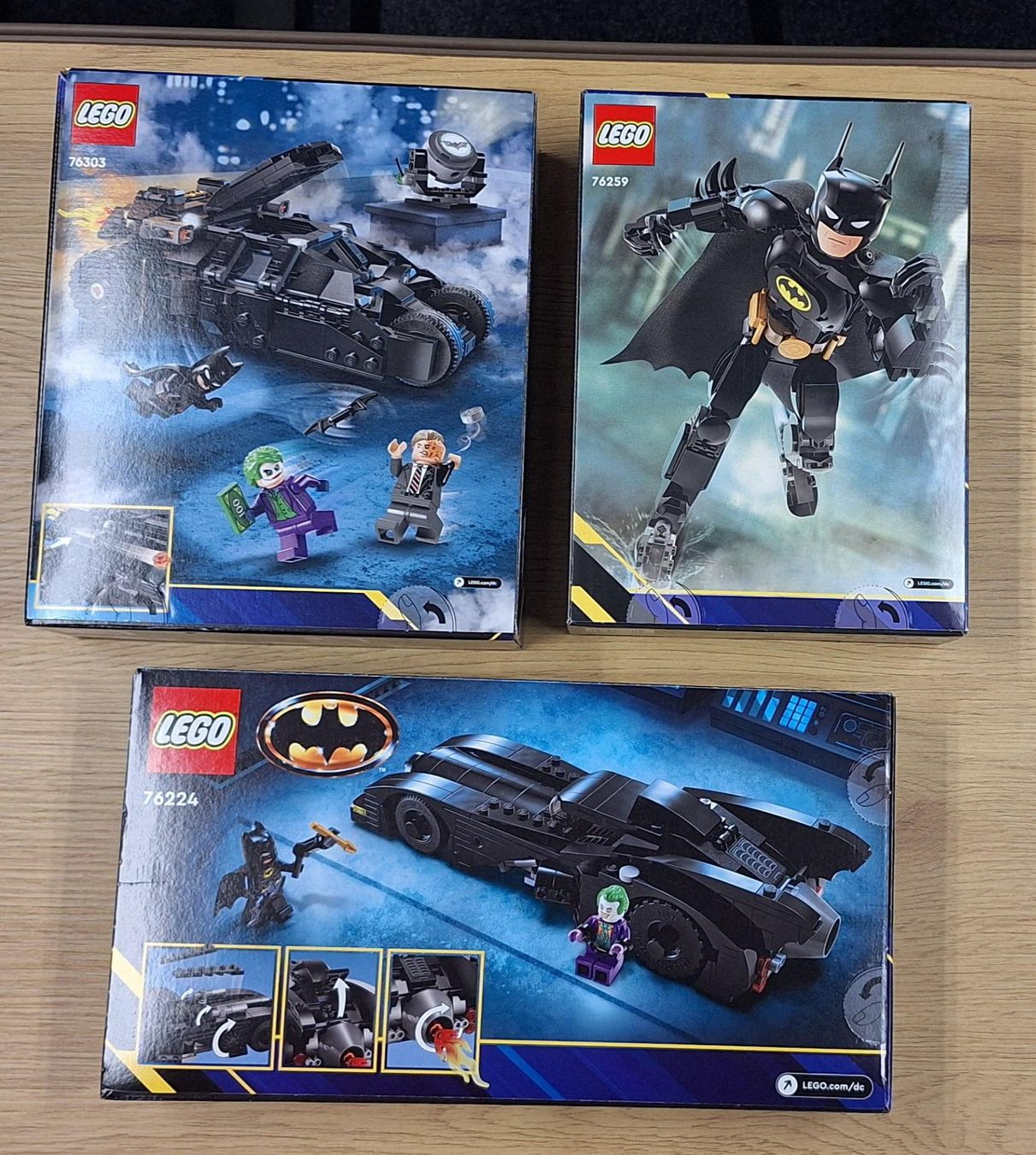 Lego Baukästen: Lego batman 76303 + 76259 + 76224 – Neu und originalverpackt aus Genève von BrickFanGe