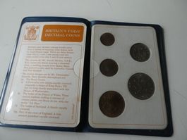 Grossbritannien 1968, Britains First Decimal Coins