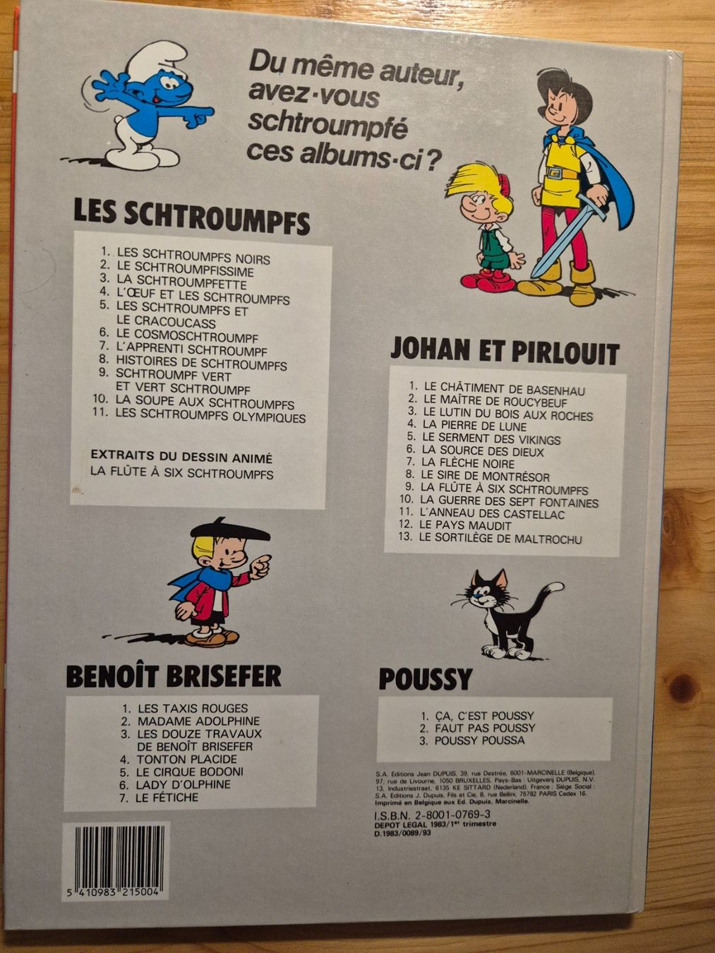 Comics: LES STROUMPFS OLYMPIQUES, par Payo - DUPUIS – Gebraucht aus St-Léonard von thipif 5