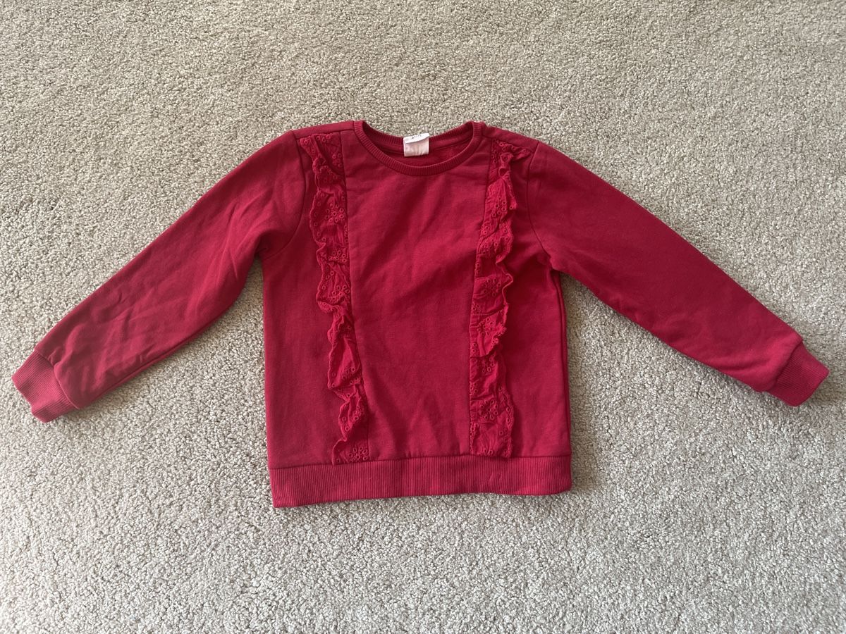 Camicette, T-shirt & Top: Pull chaude pour fille 104 cm – Usato da Villars-Bramard venduto da dadesc