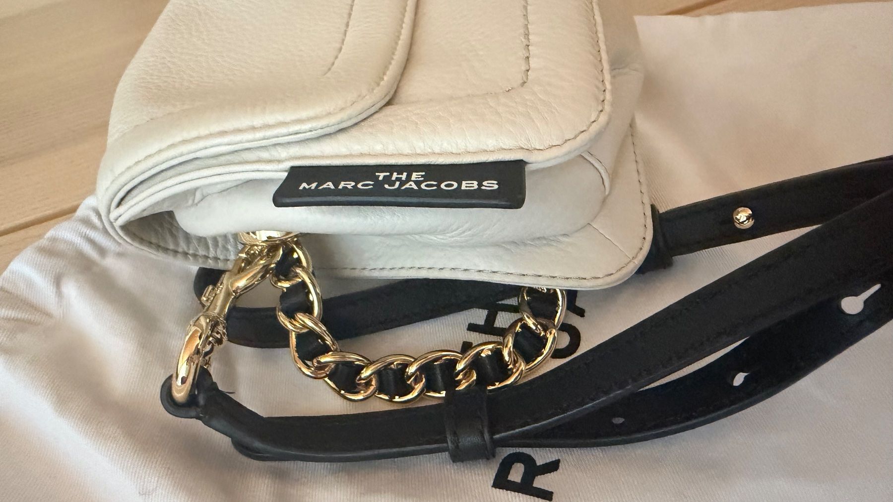 Marc Jacobs Borse da donna: Marc Jacobs kleine Handtasche Leder Crème/Beige – Nuovo (secondo la descrizione) da Winterthur venduto da damoiselles 3