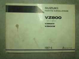 Ersatzteil -Katalog Suzuki VZ 800   Jg.1997-6