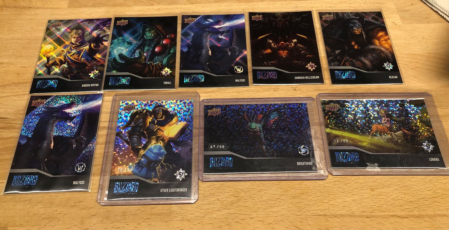 Carte collezionabili: Upper Deck Blizzard Legacy 2023 Hearthstone serialized cards – Nuovo (secondo la descrizione) da Corsier GE venduto da SWmoderncards