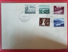BP8) 1954 Pro Patria FDC ohne Adresse Kt. 100.-+
