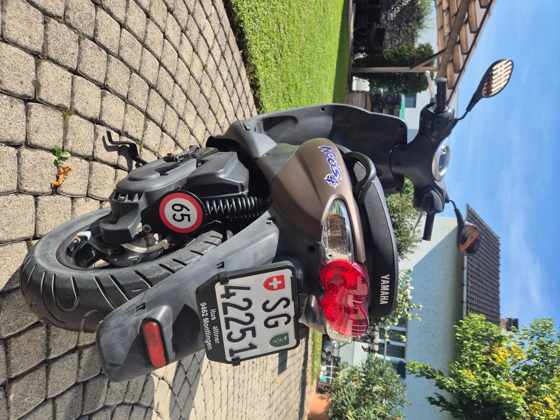 Yamaha Strada: Roller Yamaha YN50FU ab MFK – Usato da Widnau venduto da tho_g5gs 4
