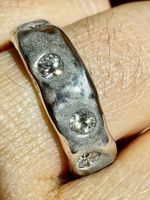 Alliance-Ring – 750 Weissgold mit 1,00 ct Labordiamanten 💎