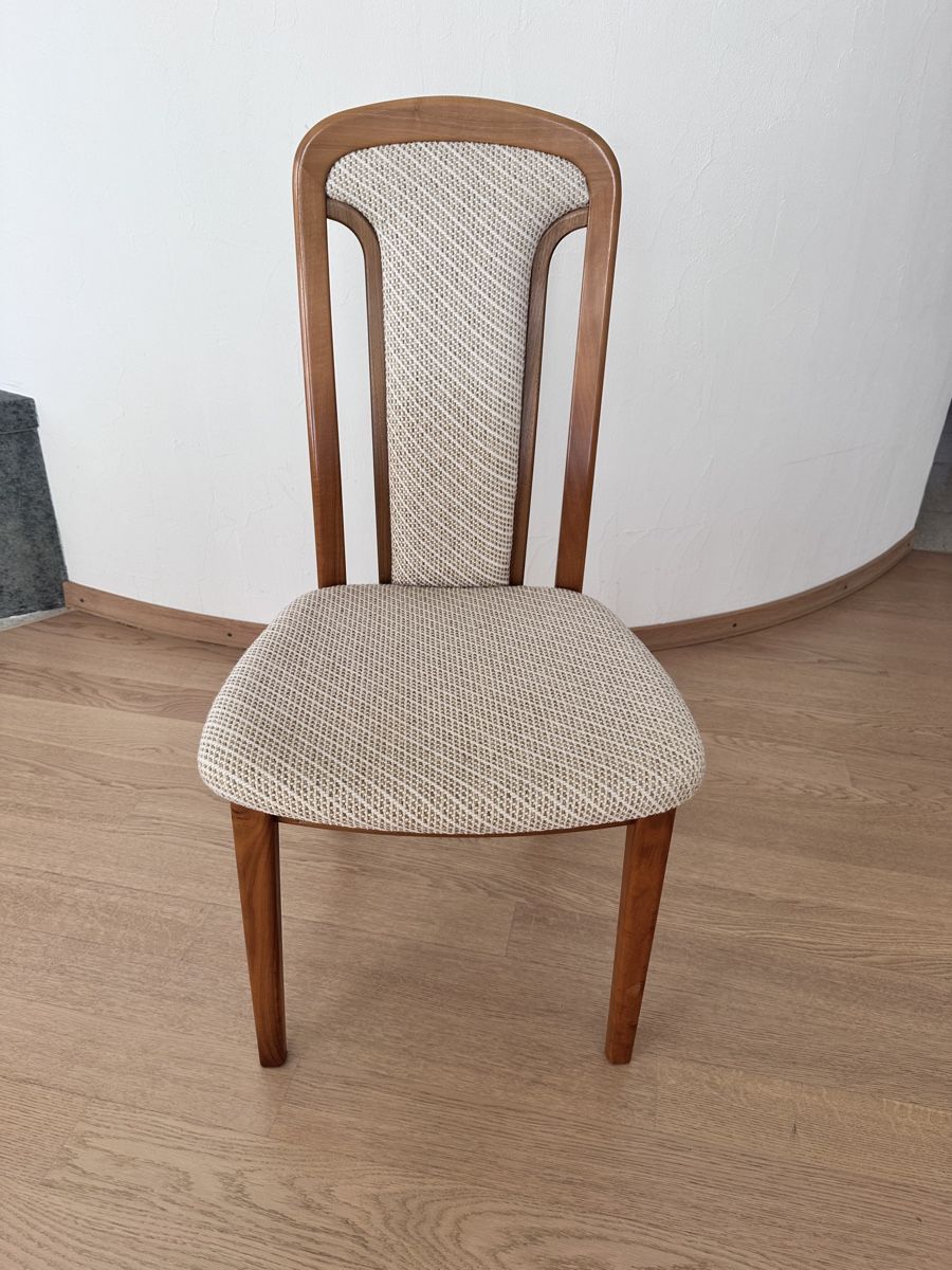 Stühle: 6xHolzstuhl mit Stoffbezug set – Neu (gemäss Beschreibung) aus Rünenberg von nin_7qct