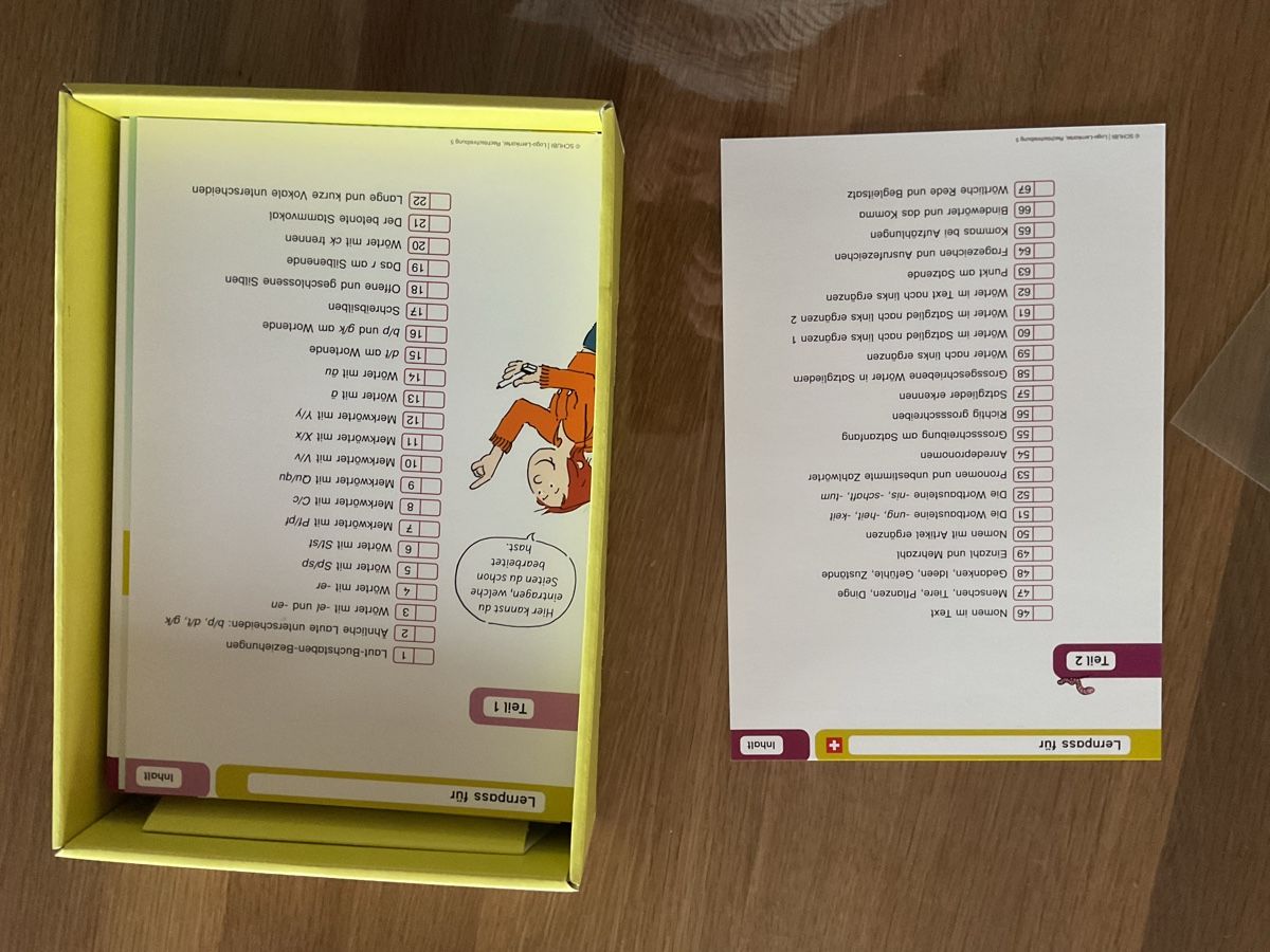Libri: Logo Rechtschreibkartei Schubi – Nuovo (secondo la descrizione) da Vitznau venduto da stelli8030 3