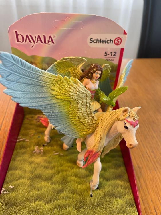 Schleich 70720 – Pégase Bayala – Figurine 4 X 13 X 13 Cm – Dès 5 Ans – Ailes Translucides Et Paillettes – Univers Magique