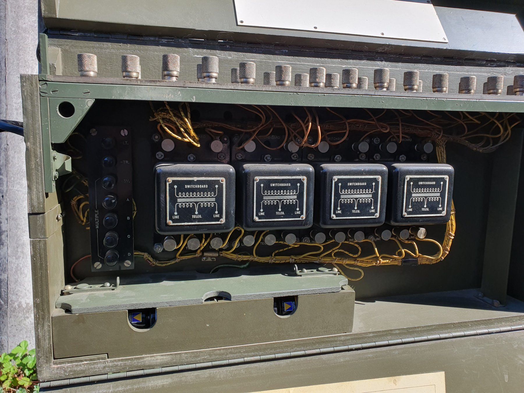 Telefone: Telefonstation / Switchboard BD 72 Signal Corps US Army WW2 – Gebraucht aus Stans von Way 5