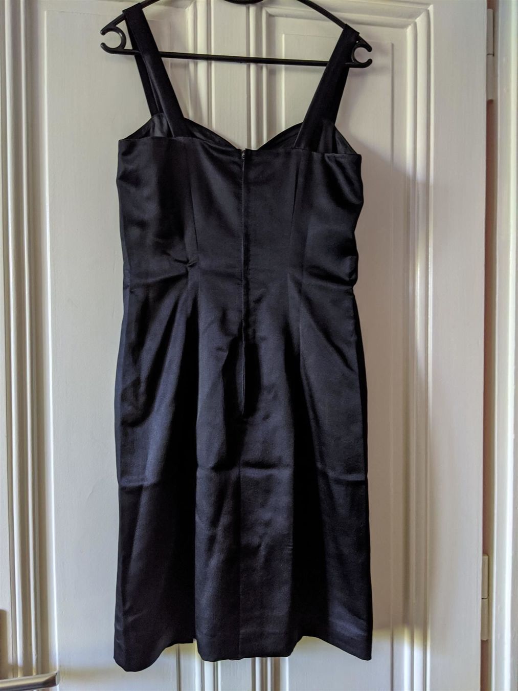 Girbaud Kleider: MARITHÉ & FRANÇOIS GIRBAUD : Robe en satin noir S-M – Neu (gemäss Beschreibung) aus Petit-Lancy von lilycerise 3